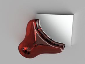 mirror clip household 3d print model - Mito3D