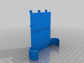 battery tester holder 3d printing 3d print model - Mito3D