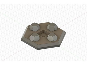 campo de minas token la fsa La impresión en 3d firestorm armada 3d print model - Mito3D