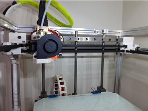 x axis mg12 3d printer parts 3d print model - Mito3D