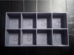 screw sort box electronics sorting 3d print model - Mito3D