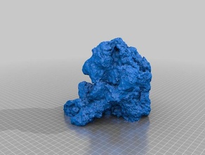 Riff-rock aquarium coral marine Riff rock Salzwasser ist 3d print model - Mito3D