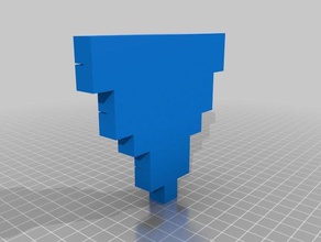 8-bit triforce amiibo stand brinquedo & acessórios para jogos da base de dados a lenda zelda nintendo tloz 3d print model - Mito3D