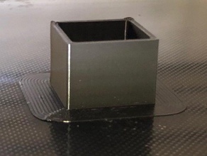 Kalibrierung cube 0,6 mm Düse - zwei Wände 072 3d-Druck-tests 3d print model - Mito3D