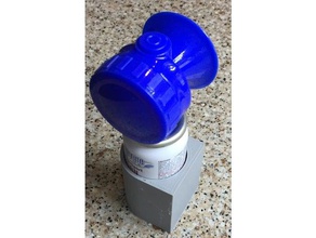 air horn holder 14oz household 3d print model - Mito3D