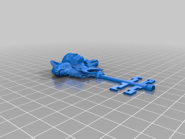 hécate clé art 3D print model - Mito3D
