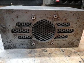 fallout vault speaker props 3d print model - Mito3D