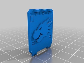 salamander rhino door toys & games 40k warhammer 3d print model - Mito3D
