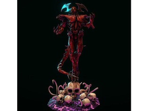 demon lord art 3d print model - Mito3D