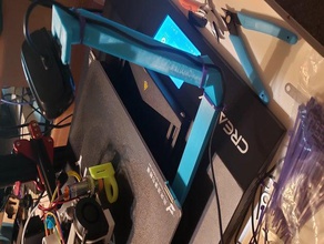 cr-10 cr-10s pro tall webcam mount - c615 tripod 3d printer accessories 3d print model - Mito3D
