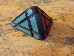 jing's pyramix puzzles puzzle pyramid pyraminx rubiks cube twisty twistypuzzes 3d print model - Mito3D