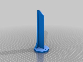 tupper soporte de la cubierta La impresión en 3d 3d print model - Mito3D