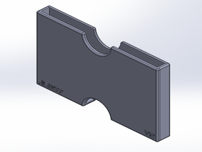 slim wallet v2 organization 3d print model - Mito3D