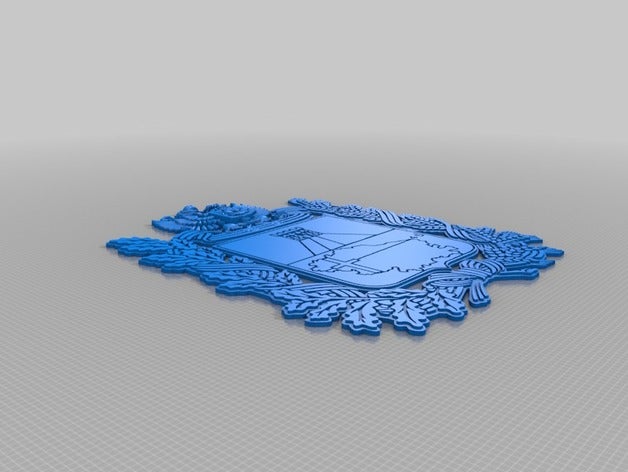 ceket kolları bölge amblemi stavropol sikke ve rozetleri 3D print model - Mito3D