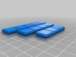 blokus peça 1x3 1x4 1x5 jogos 3d print model - Mito3D