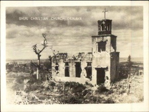 ruined church 28mm scale buildings & structures ruin gaming okinawa ruins scenery wargame terrain wargaming ww2 3d print model - Mito3D