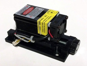 adjustable laser mount remix 3347604 3d printer parts cnc eleks eleksmaker 3d print model - Mito3D