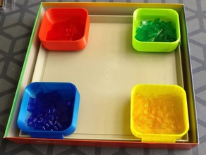 blokus insert toy & game accessories boardgame boardgames inserts games 3d print model - Mito3D