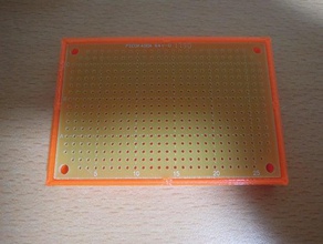 saucer prototype board c electronics 3d print model - Mito3D