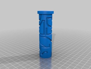lizard puzzle tubo i larp lizzard di 3d print model - Mito3D