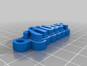 aitor Anahtarlık özelleştirilmiş 3d print model - Mito3D