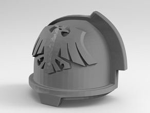 raven guard aggressor Schulter-pad Spielzeug & Spiele 40k warhammer 3d print model - Mito3D