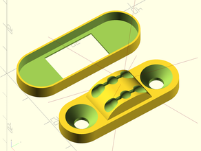 jalousie du support de cordon couvercle à vis les pièces rechange stores des rollo 3d print model - Mito3D