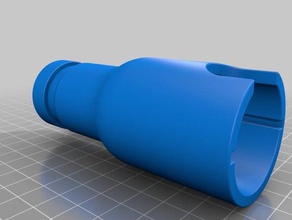 dyson adapter - dc33 v7 up household 3d print model - Mito3D