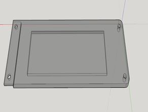 actualizado s m mini painel frontal da tela modelos 3d print model - Mito3D