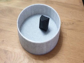 soft spheric ashtray decor 3d print model - Mito3D