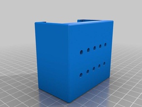 multimeter wall holder mount an8009 tool holders & boxes customized 3d print model - Mito3D