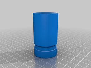 simple dyson handheld adapter replacement parts 3d print model - Mito3D