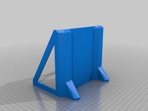 magnetic shelf 6 x neodyme 10 mm office 3d print model - Mito3D