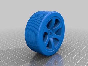 1 10 drift tekerlek rc hobi 3d print model - Mito3D