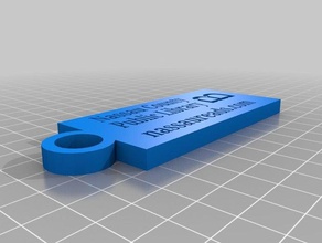 nassaureadscom key chain 3d printing keychain 3d print model - Mito3D