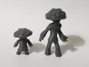 myconids les hommes de champignons jouets & accessoires jeux 28mm le mdn dnd5e mini miniature tuiles figurine monstre npc pathfinder 3d print model - Mito3D
