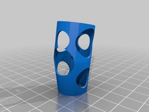 il mio personalizzato fingercast - biologia su misura 3d print model - Mito3D