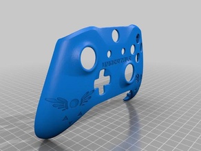 xbox One'ın özel denetleyici kabuk deltarune denetleyicisi video oyunları aynası bir s 3d print model - Mito3D
