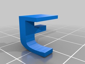 fj two letter sculpture sculptures customized 3d print model - Mito3D
