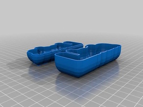 mi personalizados linda los contenedores personalizado 3d print model - Mito3D