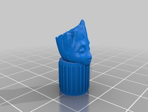 bebek groot supap kapağı 3d baskı istemiyorum artık groots 3d print model - Mito3D