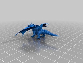 antharas wings games lineage2 lineageos 3d print model - Mito3D