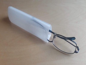 open glasses case 3d print model - Mito3D