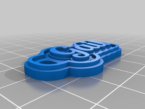 gail keychains customized 3d print model - Mito3D