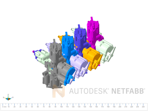 compressed air engine modular mod 3d printing tests 3d print model - Mito3D