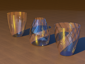 vaso di raccolta 4 arredamento 3d print model - Mito3D