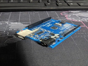 klon arduino uno tampon - alt katı elektronik aksesuar kutusu durumda bumper case 3d print model - Mito3D