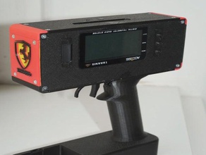 transmisor de rc coches taranis x9 lite r c vehículos frsky empuñadura pistola x9lite 3d print model - Mito3D