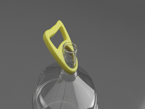 handle water tank 18l hand tools bottle watertank 3d print model - Mito3D