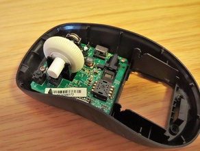 rueda de microsoft wireless mouse 1000 3d print model - Mito3D